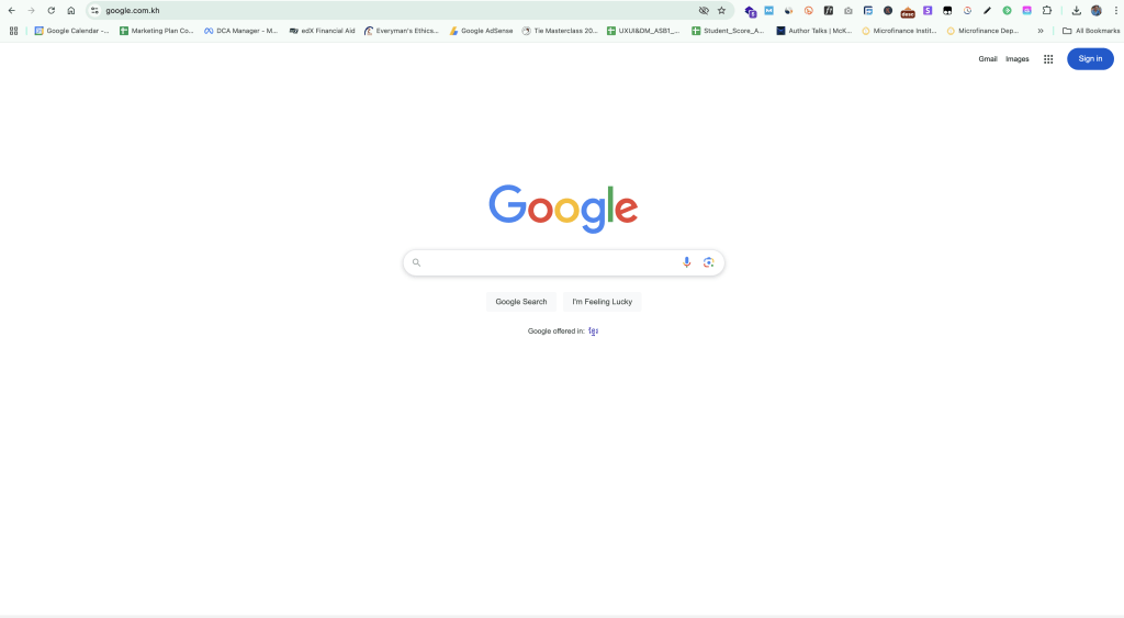 Google Search Trends in Cambodia
